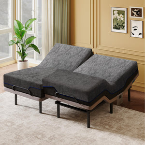 Adjustable Bed Frame with Head & Foot Incline – Twin XL & Split King
