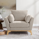 Oversized Accent Chair with Thick Cushion