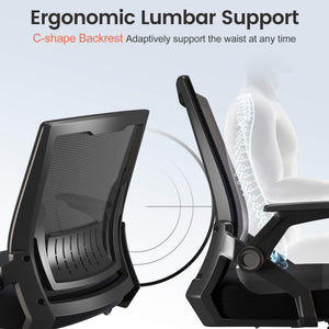 Ergonomic Office Chair with Flip-up Armrests