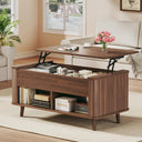 Lift-Top Coffee Table with Hidden Storage