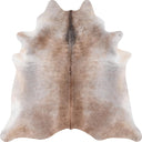 Genuine Brazilian Cowhide Rug – Tricolor Brindle Mix