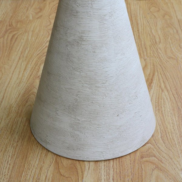 Round Metal Accent End Table