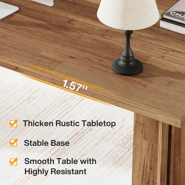 63-Inch Executive Desk
