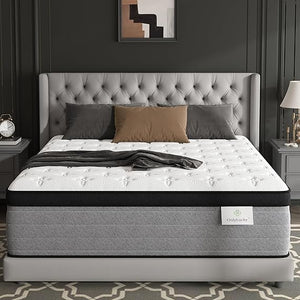 Hybrid Mattress with Pocket Springs & Gel Memory Foam | Euro Top | Multiple Sizes