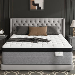 King Size 12" Hybrid Mattress – 7-Zone Pocket Springs