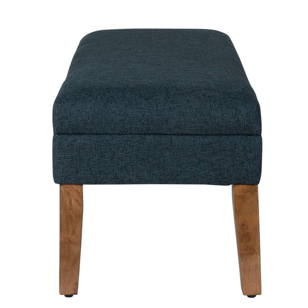 Upholstered Storage Ottoman Bench