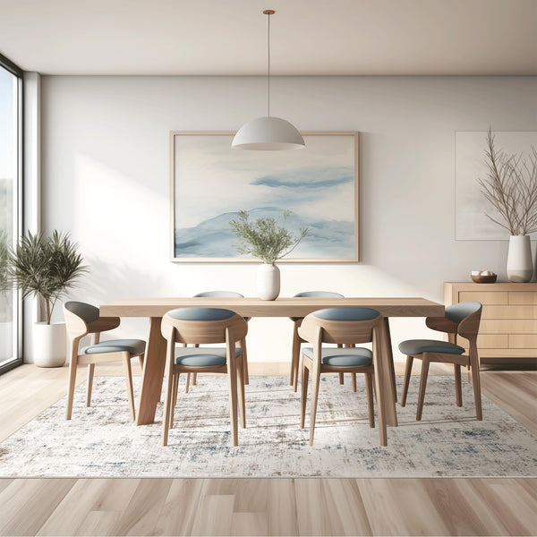 6x9 Washable Abstract Area Rug