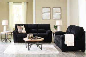 Contemporary Corduroy Sofa – 3-Seat Living Room Couch