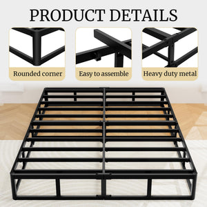 10-Inch Metal Box Spring Mattress Foundation