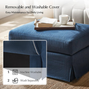 Storage Ottoman Coffee Table with Lift Top