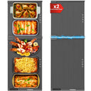 XXL Electric Food Warming Mat – 42"x16" Extendable Silicone Countertop Warmer
