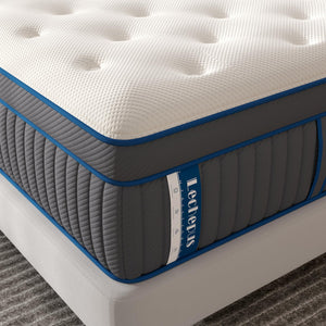 14-Inch Medium Plush Hybrid Mattress with Cooling Gel Memory Foam