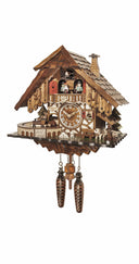 Black Forest Cuckoo Clock with Music, Dancers and Moving Train