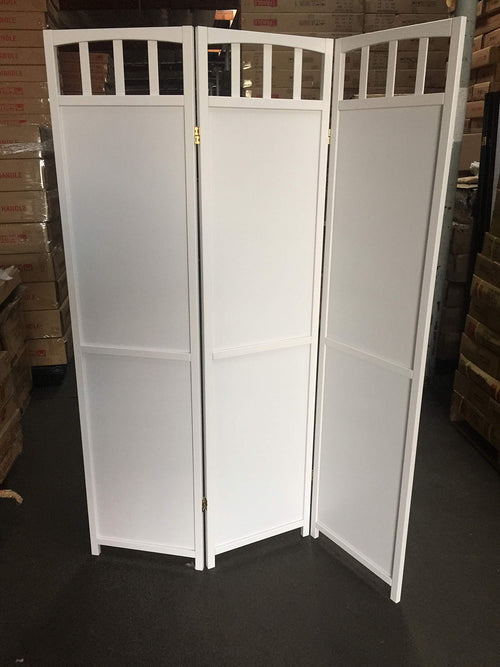 3-Panel Pine Wood Room Divider