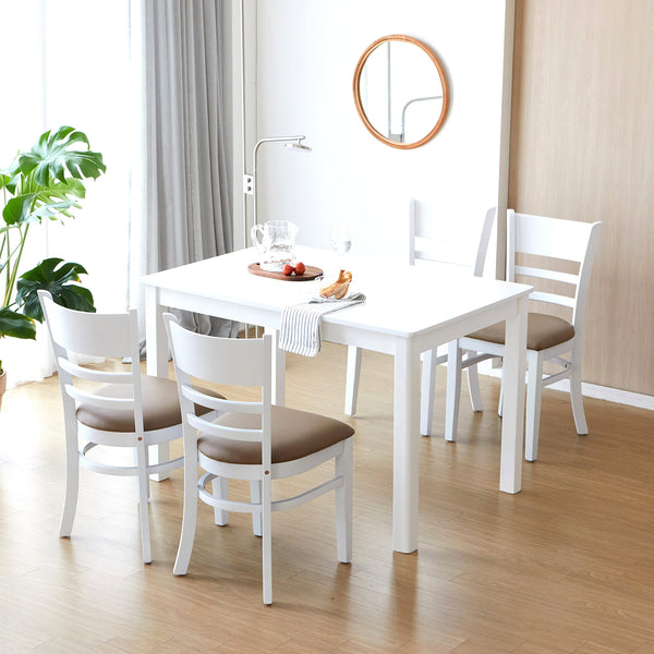 Ladder Back Dining Chairs Set of 2