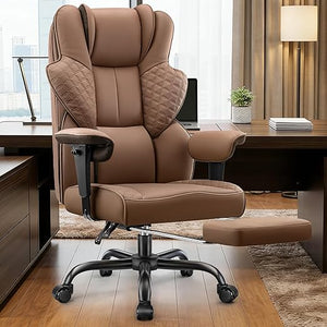 Big and Tall Ergonomic Office Chair 500lbs with Footrest