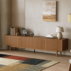 86.61" Mid-Century Modern TV Stand for TVs up to 85"