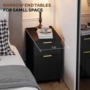Modern Fluted 3-Piece Bedroom Set