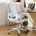 Ergonomic Mesh Office Chair with Adjustable Lumbar Support & Flip-Up Armrests