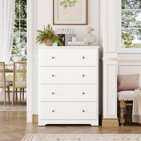 4-Drawer Dresser Chest of Drawers
