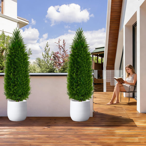 4FT UV-Resistant Artificial Pine Tree