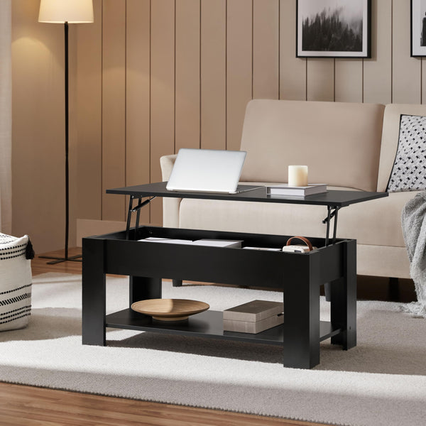 Lift Top Coffee Table & End Table Set – 3-Piece Living Room Table Set