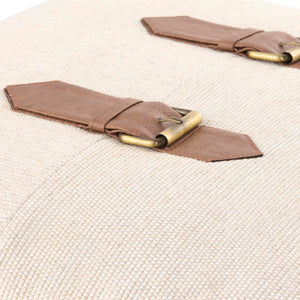 Modern Accent Throw Pillow with Poly Insert – Brown & Beige