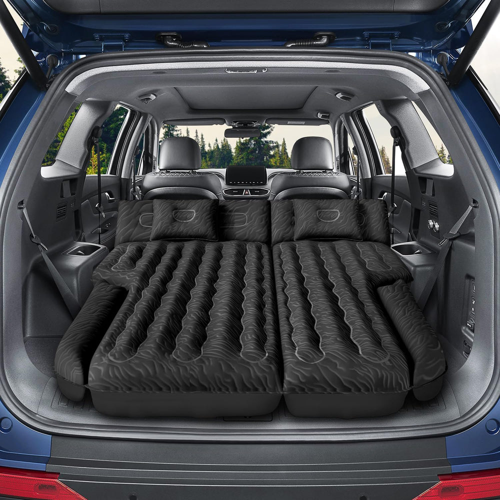 SUV Inflatable Car Air Mattress with Air Pump & Pillows