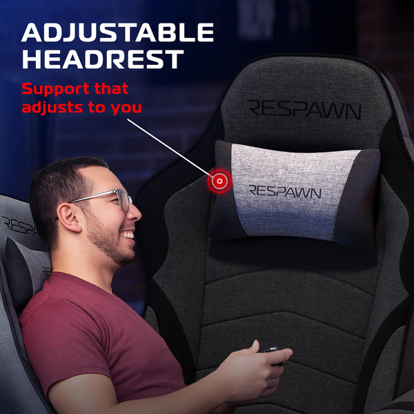 Gaming Recliner Chair with Footrest and Lumbar Support