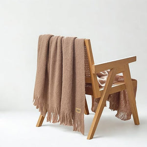 Knit Throw Blanket 50" x 70"