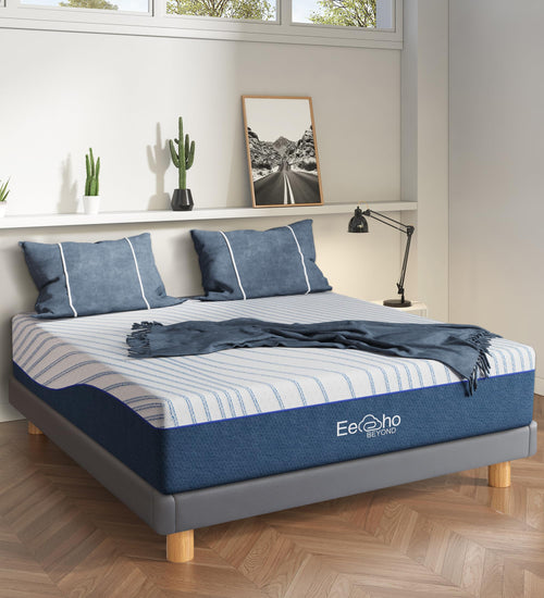 Queen Memory Foam Mattress 12 Inch – Cooling Gel, Medium Firm, Fiberglass Free