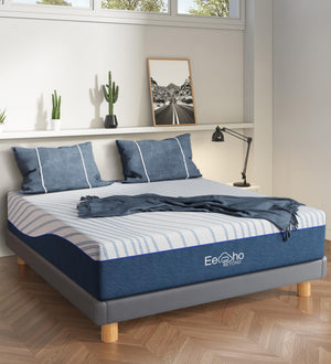 Queen Gel Memory Foam Mattress 12 Inch – Medium Firm, Cooling, Fiberglass Free