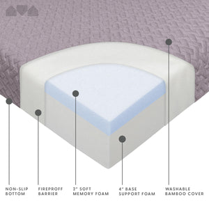 Memory Foam Futon Mattress – Full Size