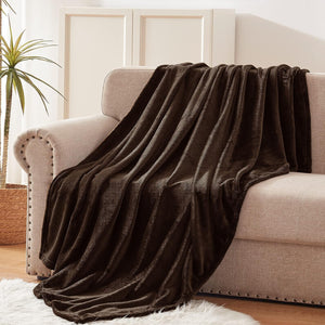 Bulk Fleece Throw Blankets 24 Pack 50x60 Polyester