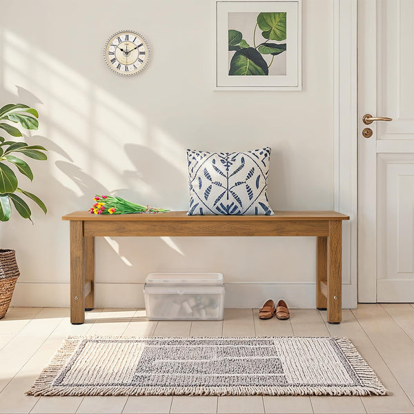Outdoor HDPS Patio Bench – 2-Person Weatherproof Garden Bench