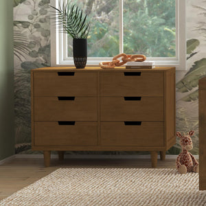 6-Drawer Wood Dresser for Nursery & Kids Bedroom