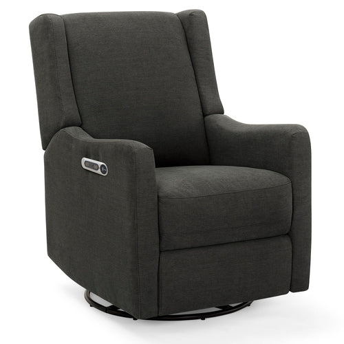 Power Recliner Swivel Glider with USB Charging – Stain-Resistant Fabric