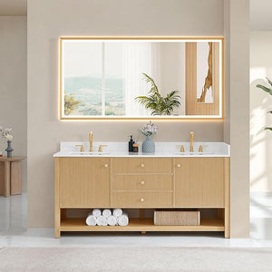 Bathroom Vanity with Ceramic Countertop