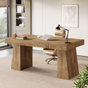 55-Inch Executive Desk with Double Pedestal