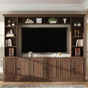 4-Piece Entertainment Center Wall Unit for TVs up to 70"