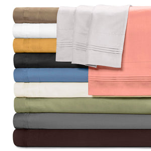Queen Egyptian Cotton Sheet Set 1500 Thread Count