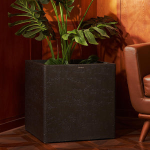 20-Inch Square Concrete Planter