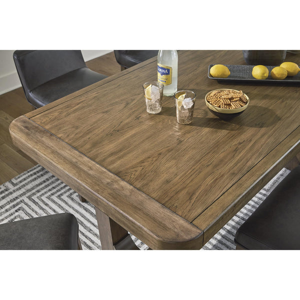 Counter Height Dining Table – Dark Brown