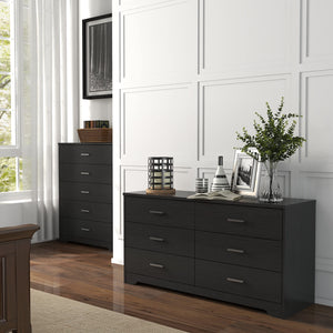 Wooden Chest of Drawers with 5/6 Drawers