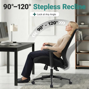 Big & Tall Ergonomic Mesh Office Chair – 500 lb Capacity