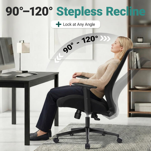 Big & Tall Ergonomic Mesh Office Chair – 500 lb Capacity