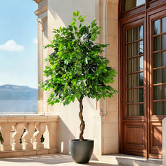 Large Artificial Ficus Tree – Indoor Floor Plant Decor