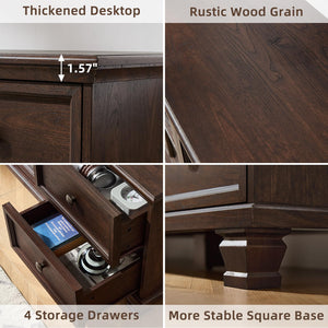 Farmhouse TV Stand & Coffee Table Set