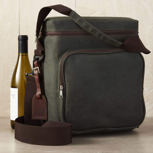 6-Bottle Insulated Wine Tote Bag with Ice Pack