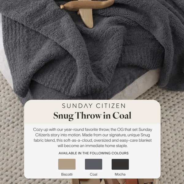 Snug Oversized Throw Blanket